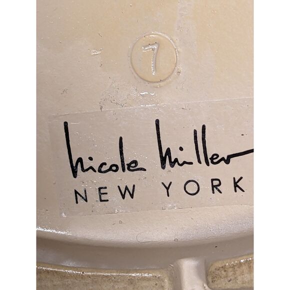 Nicole Miller Women's Pocas Wedge Lug Platform Chelsea Boot Size 7 - Picture 4 of 9